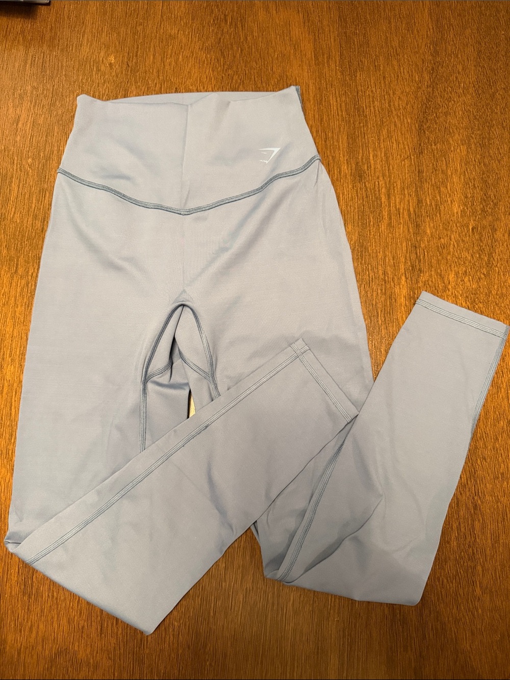 Gymshark Light Blue High-Rise Seamless Leggings